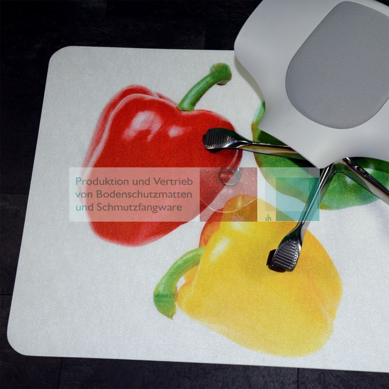 FlatPhoto mit ABS 90x120 cm "Hot" (A) - PHOTO Bodenschutzmatten