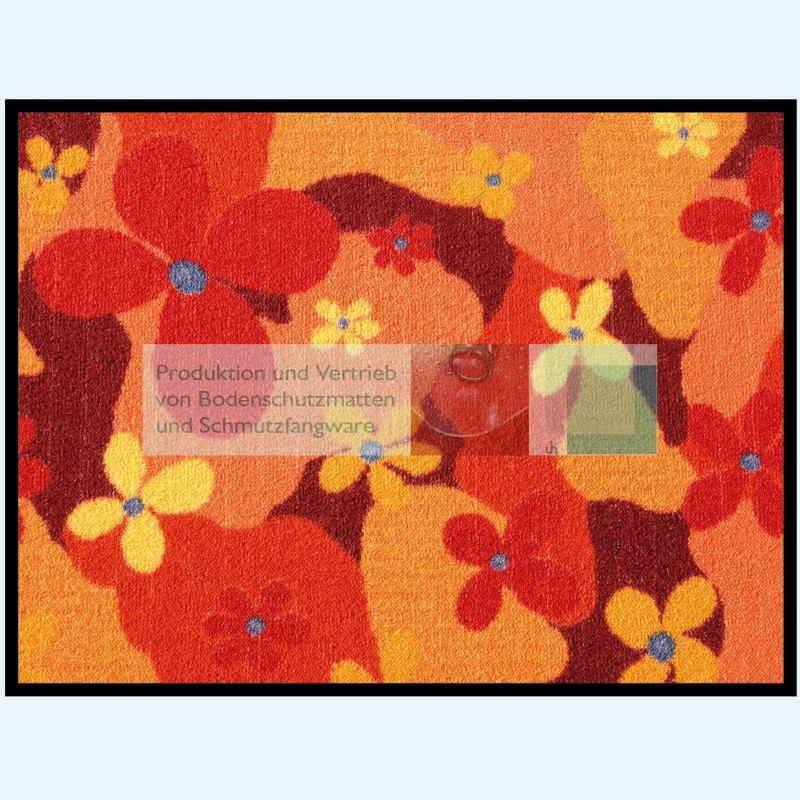 Dekor Tappetino raccogli-sporco 100x150 cm (17 fiori)
