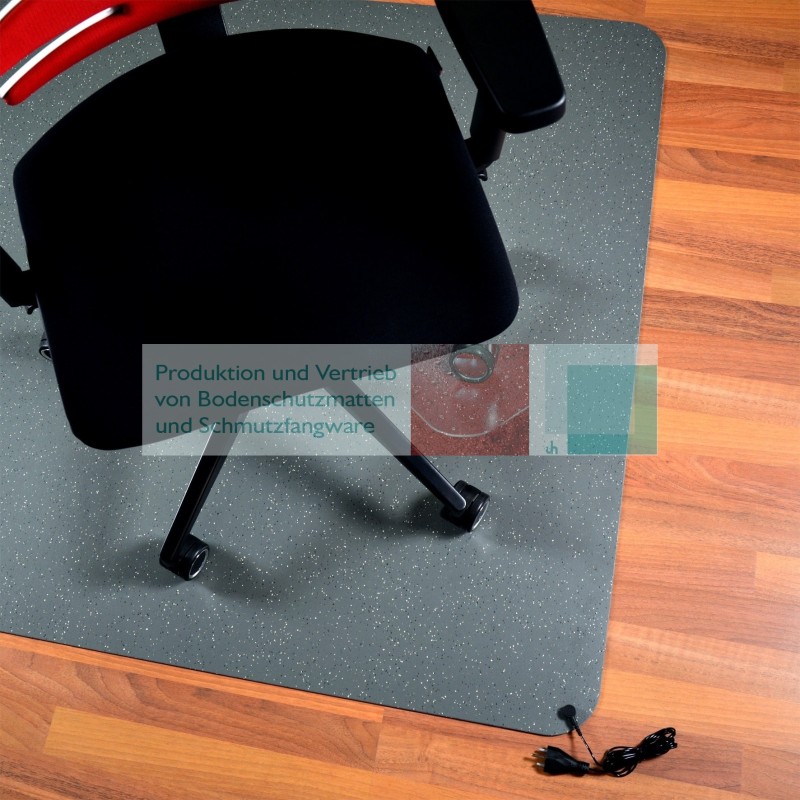 Tapis de protection de sol StatPro antistatique 300x120 cm (A) avec câble de mise à la terre