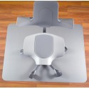 FlatColor mit ABS  90x120 cm "Silber" (A) 